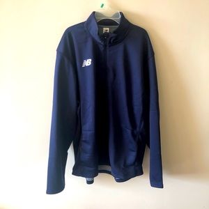 New Balance solid half zip
